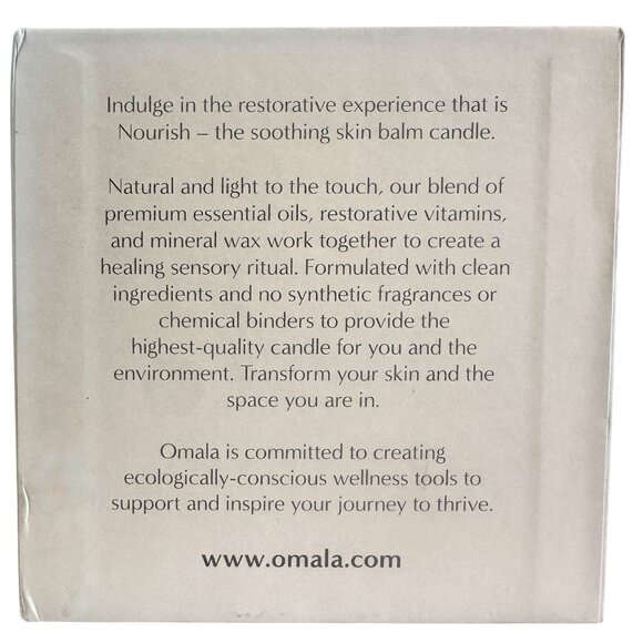 Omala Nourish Skin Balm Candle Uplift Grapefruit Eucalyptus Blood Orange 3.5 oz - Picture 10 of 11